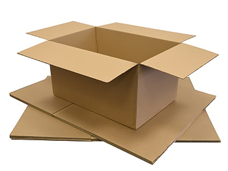 Single Wall Cardboard Boxes 18" x 12" x 7"