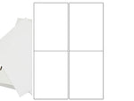 A4 Sheets Of Labels 4 Per Sheet (Label 99 x 139mm)