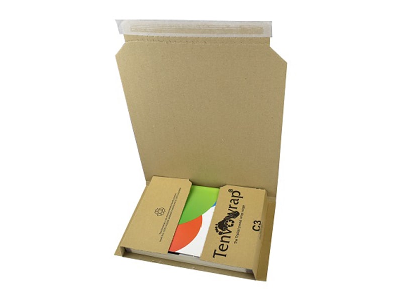 Book Wrap Mailers Tenvowrap Size C3 - 280 x 205 x 70mm