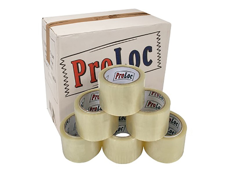 Clear ProLoc Low Noise Tape 72mm x 66M 3"