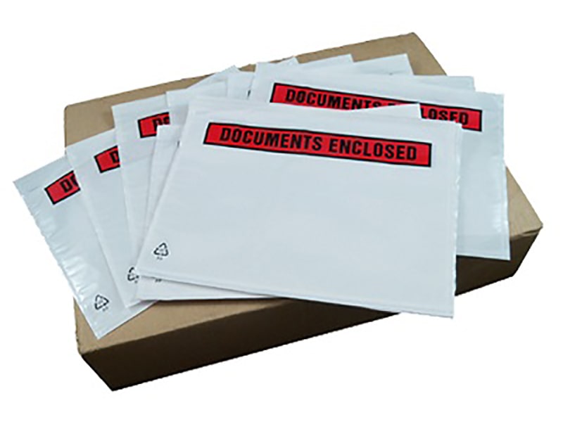 A6 Printed Document Enclosed Wallets 110mm x 158mm