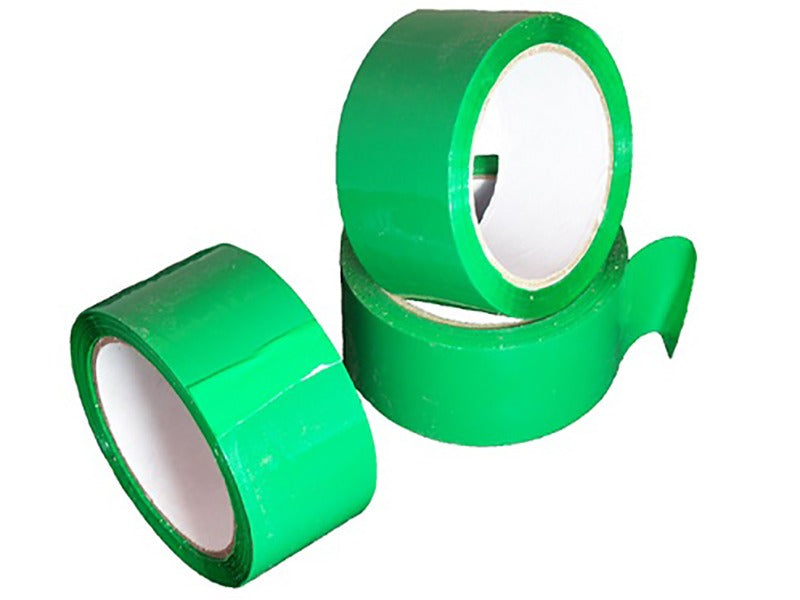 Green Coloured Low Noise Tape 48mm x 66M, 2"