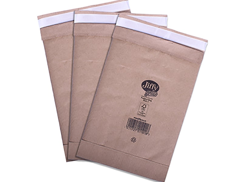 Jiffy Green Padded Envelopes 165 x 280mm