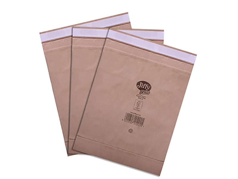 Jiffy Green Padded Envelopes 195 x 280mm