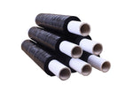 Black Pallet Stretch Shrink Wrap Ext. Core 400mm x 300m, 17mu. Medium Duty