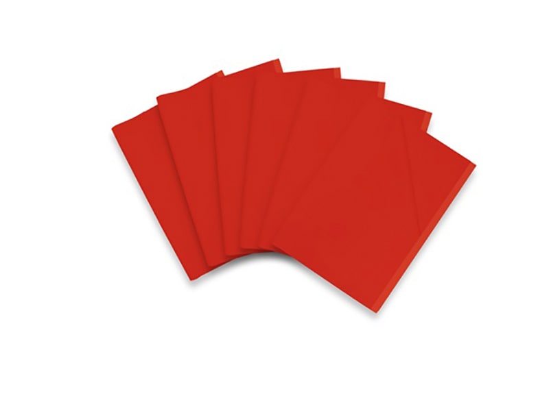 Red Coloured Acid Free Tissue Paper 500 x 750mm
