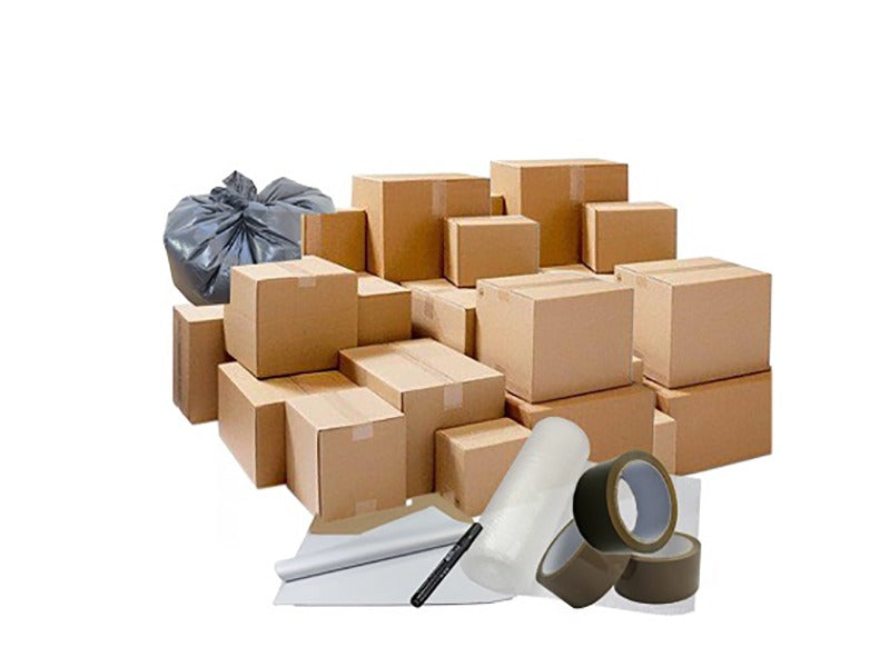 House Moving Removal Kit 2. Cardboard Boxes, Bubble Wrap