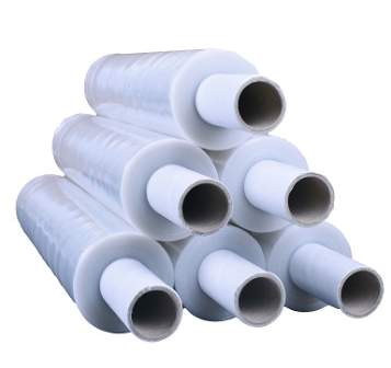 Clear Pallet Stretch Shrink Wrap Ext. Core 400mm x 100m, 17mu