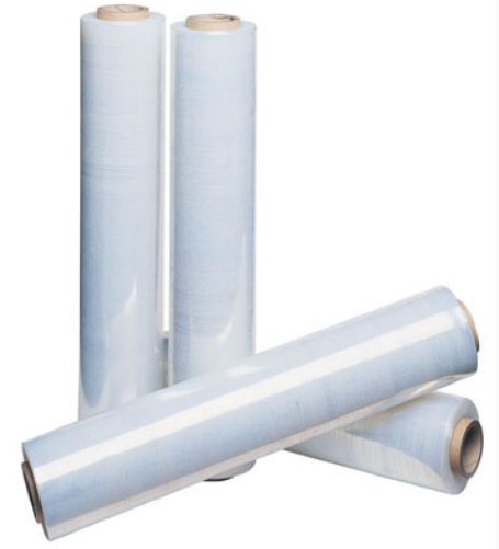 Clear Pallet Stretch Shrink Wrap Std. Core 400mm x 100m, 17mu