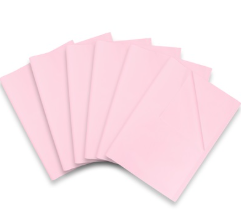 Pale Pink Coloured Acid Free Tissue Paper 375 x 500mm