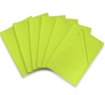 Lime Green Coloured Acid Free Tissue Paper 375 x 500mm