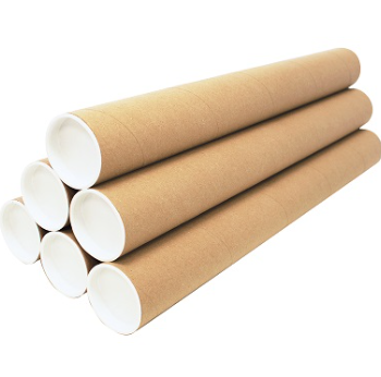 Size A2 Cardboard Postal Tubes 460mm x 50mm