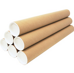 Size A2 Cardboard Postal Tubes 460mm x 50mm