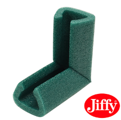 35-45mm Ocean Green Jiffy Foam Corners U45