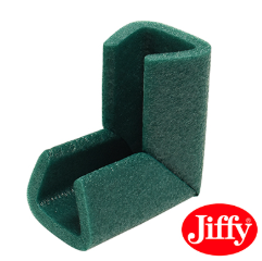 45-60mm Ocean Green Jiffy Foam Corners U60