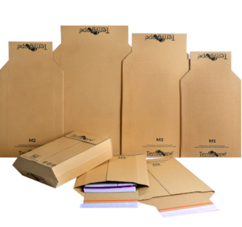 M-Envelopes 250 x 165 x 70mm- Expandable Postal Mailer M2 Tenvolope