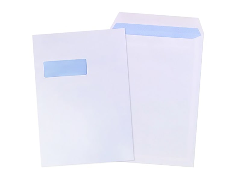 C4 Window White Self Seal Envelopes 324 x 229mm
