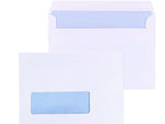 C6 Window White Self Seal Envelopes 114 x 162mm