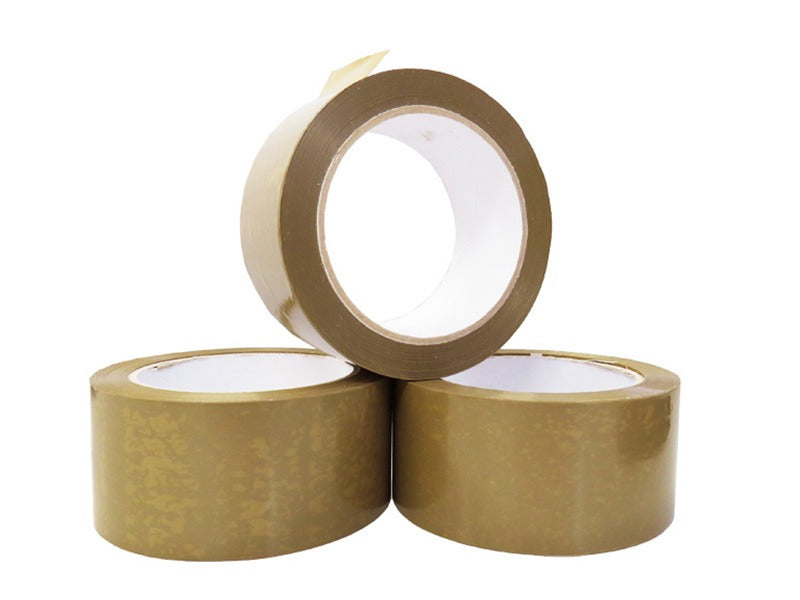 Vinyl Tape KD Heavy Duty 48mm x 66m Rolls, Brown