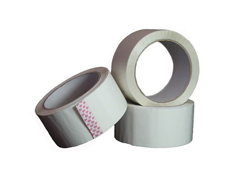 White Coloured Low Noise Tape 48mm x 66M 2"