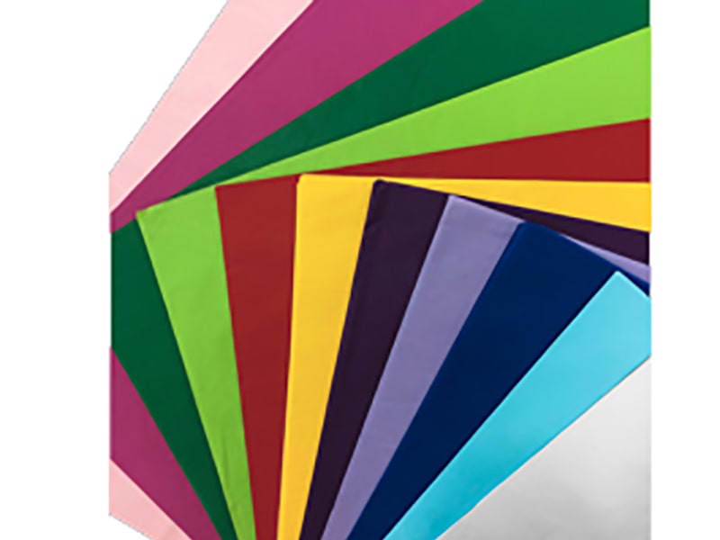 Turquoise Coloured Acid Free Tissue Paper 500 x 750mm