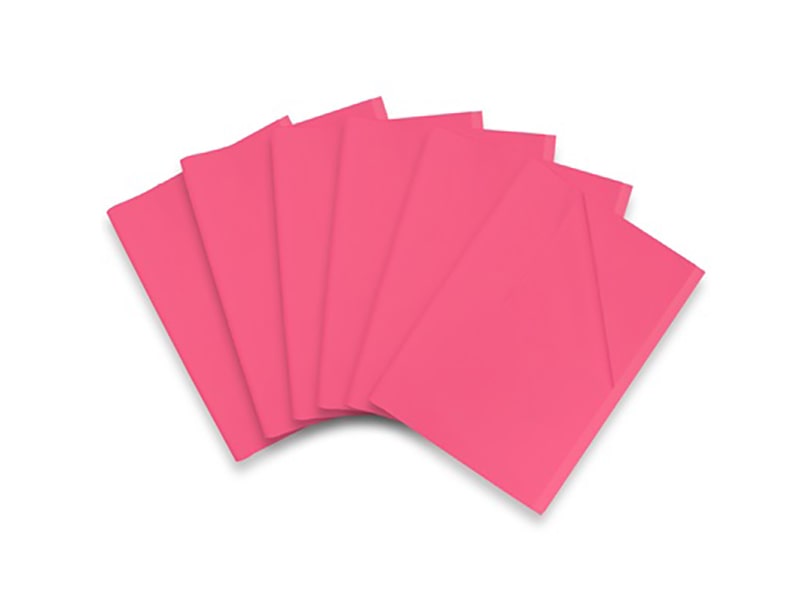 Cerise Coloured Acid Free Tissue Paper 375 x 500mm
