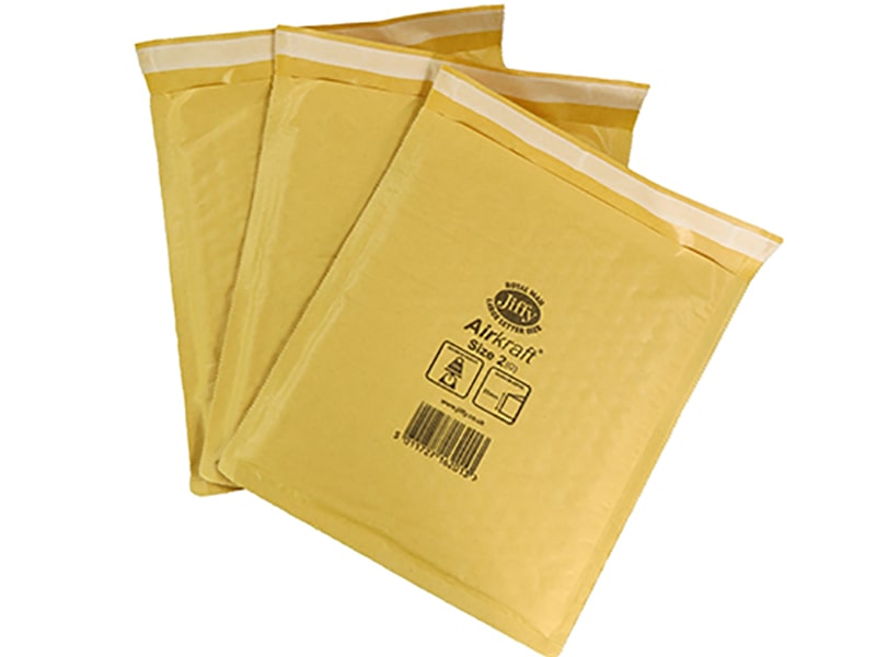 Jiffy Airkraft Bubble Envelopes Bags 205 x 245mm