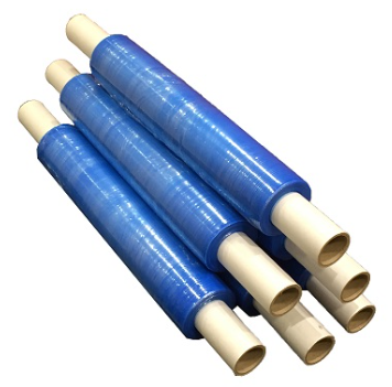 Blue Pallet Stretch Shrink Wrap Ext. Core 400mm x 150m, 17mu