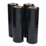 Black Pallet Stretch Shrink Wrap Std. Core 400mm x 100m, 17mu