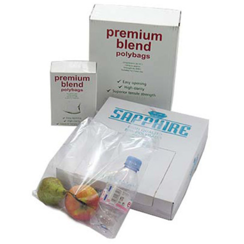 10" x 15" Clear Polythene Bags, 200 gauge
