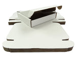 White Postal Box 200x120x50mm (8x5x2")